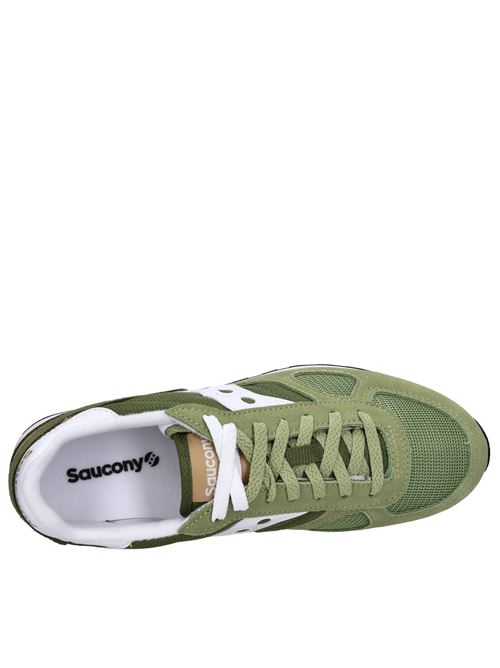 Sneakers modello SHADOW ORIGINAL in camoscio e tessuto SAUCONY | SHADOW ORIGINAL UVERDE-BIANCO